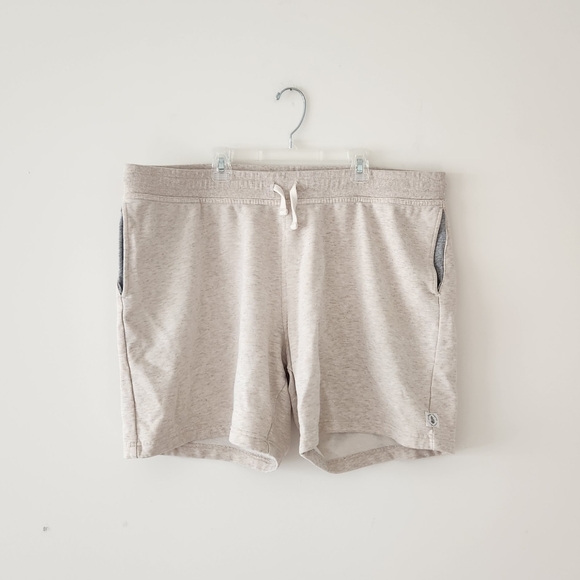 Chubbies 7 Inch Inseam Sweat Shorts Oatmeal Beige 2XL - Picture 5 of 5